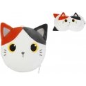 Itotal Pillow with sleep mask Orange CAT Itotal Pillow with sleep mask Orange CAT