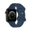 Beline pasek Apple Watch Silicone Woven 42|44|45|49mm niebieski