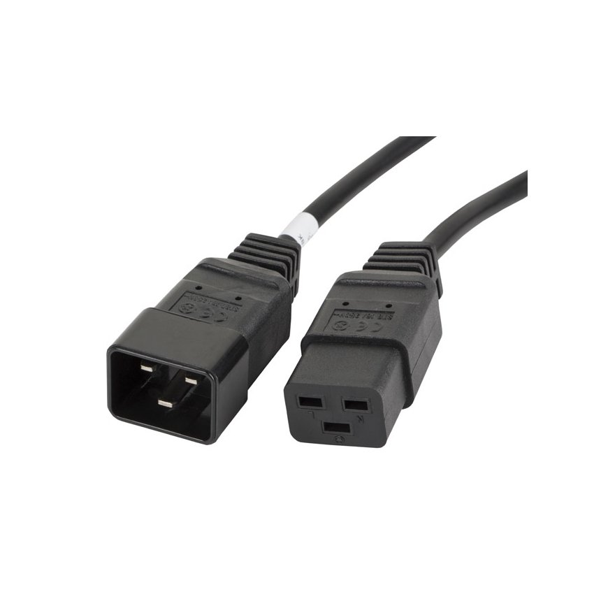 Lanberg CA-C19E-10CC-0018-BK power cable Black 1.8 m C19 coupler C20 coupler – 4
