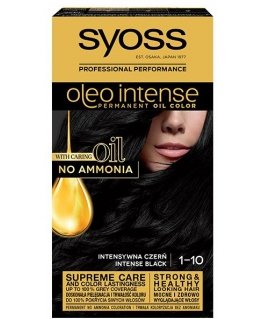 Syoss Oleo Intense Farba do Włosów 1-10 Intensywna Czerń
