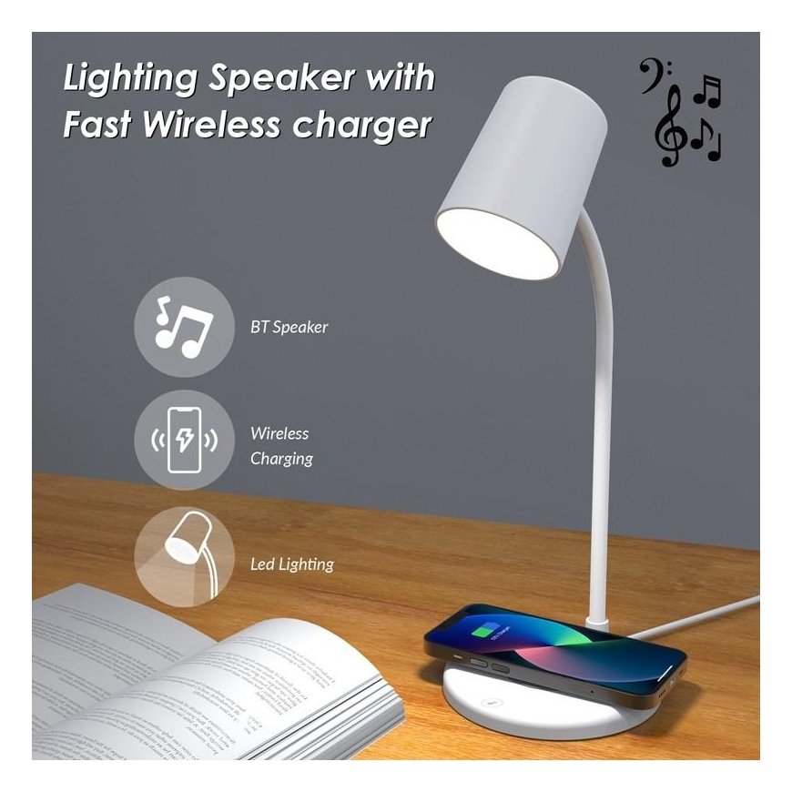 Night lamp WDL-02 wireless black – 2