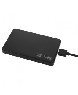 Fusion 2.5" external HDD enclosure SATA III | USB 3.0 black