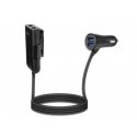 Gembird 4-port Front and Back Seat Car Charger Gembird 4-port Front and Back Seat Car Charger