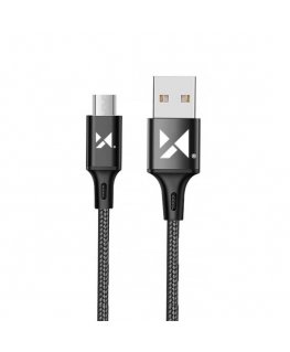 Wozinsky cable USB - microUSB 2,4A 1m black (WUC-M1B)