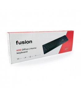 Fusion K05 keyboard USB black (ENG | RUS)