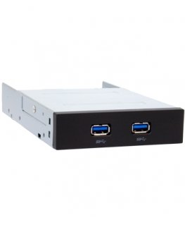 Chieftec MUB-3002 drive bay panel 8.89 cm (3.5") Carrier panel Black, Silver