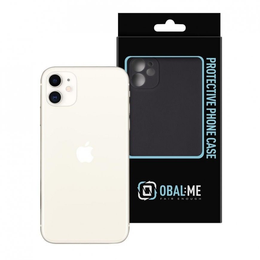 OBAL:ME Matte TPU Case for Apple iPhone 11 Black – 2