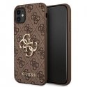 Guess 4G Triangle Collection - Etui iPhone 11 (brązowy)