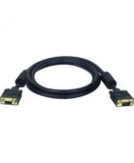 Gembird CC-PPVGA-10-B VGA cable 3 m VGA (D-Sub) Black
