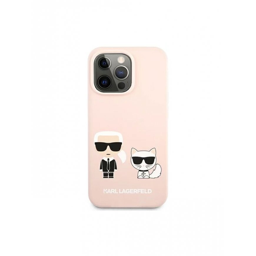 KLHCP13LSSKCI Karl Lagerfeld and Choupette Liquid Silicone Case