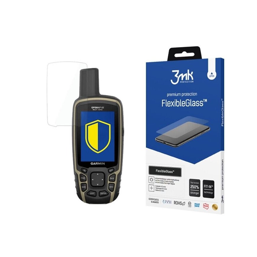Garmin GPSMap 65 - 3mk FlexibleGlass™ screen protector – 2