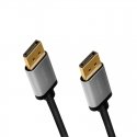 LogiLink CDA0100 DisplayPort cable 1 m Black, Grey