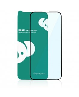Reals Bear Super Hard glass tempered glass with frame Xiaomi Red