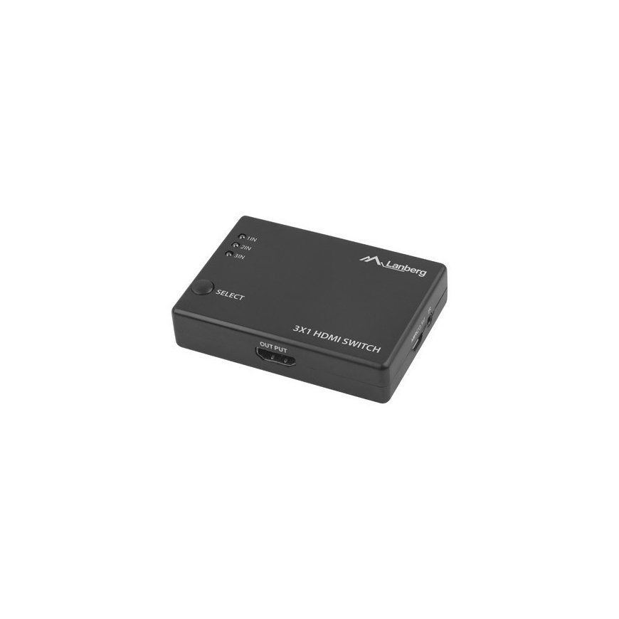 Lanberg SWV-HDMI-0003 videokommutaator – 4