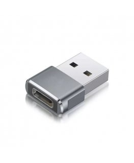 Fusion OTG adapter USB 3.0 to USB-C 3.1 silver color
