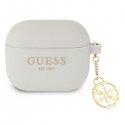 Guess 4G Charms Silicone Case for Airpods 3 Grey