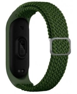 Beline pasek Mi Band 3|4 Textile zielony|green