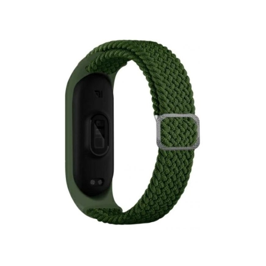 Beline pasek Mi Band 3|4 Textile zielony|green
