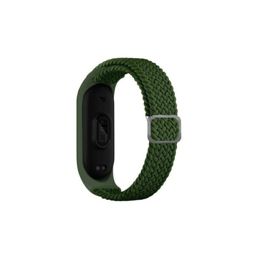 Beline pasek Mi Band 3|4 Textile zielony|green – 2