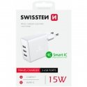 Swissten Smart IC Tīkla Lādētājs 3x USB 3А 15W Swissten Smart IC Tīkla Lādētājs 3x USB 3А 15W