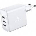 Swissten Smart IC Tīkla Lādētājs 3x USB 3А 15W Swissten Smart IC Tīkla Lādētājs 3x USB 3А 15W