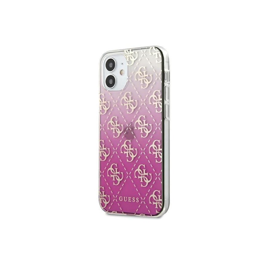 Guess GUHCP12SPCU4GGPI iPhone 12 mini 5,4" różowy|pink hardcase – 2