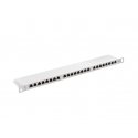 Lanberg PPS6-0024-S kytkentäpaneeli 0.5U Lanberg PPS6-0024-S kytkentäpaneeli 0.5U