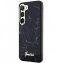 Guess GUHCS23MPCUMAK S23 +S916 czarny|black hardcase Marble Guess GUHCS23MPCUMAK S23 +S916 czarny|black hardcase Marble