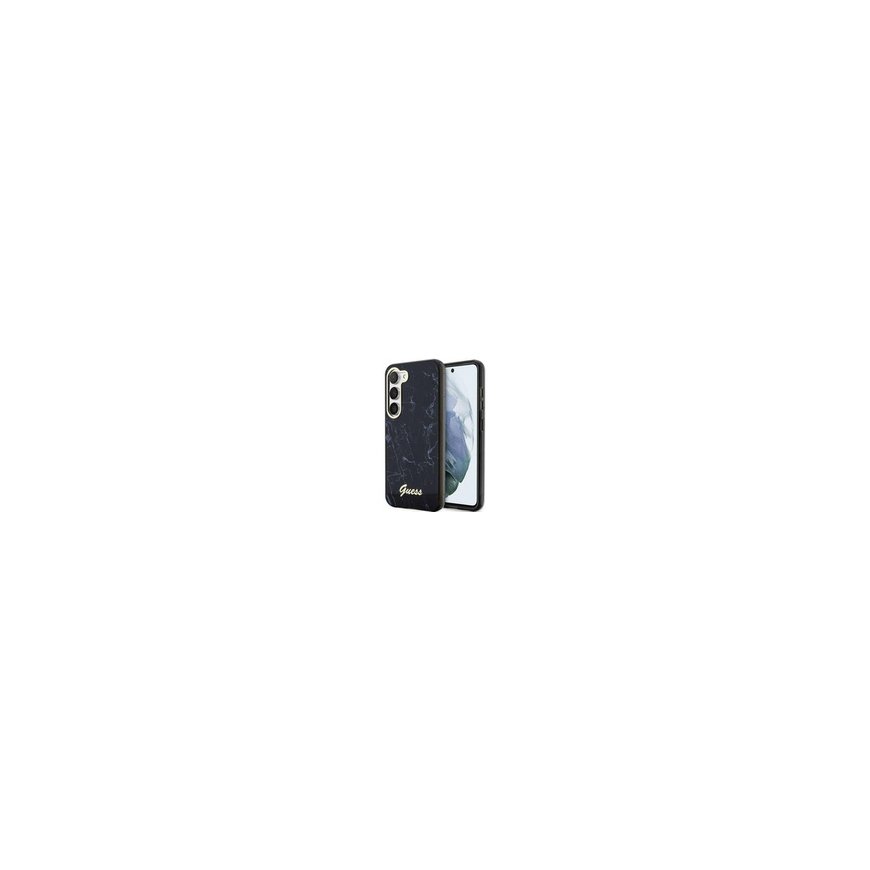 Guess GUHCS23MPCUMAK S23 +S916 czarny|black hardcase Marble – 2