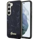 Guess GUHCS23MPCUMAK S23 +S916 czarny|black hardcase Marble Guess GUHCS23MPCUMAK S23 +S916 czarny|black hardcase Marble