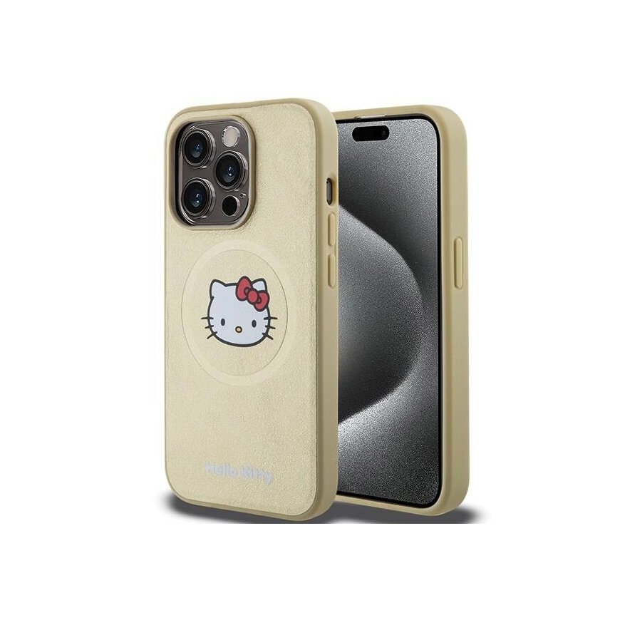 Hello Kitty HKHMP14LPGHCKD iPhone 14 Pro 6.1" złoty|gold hardcas