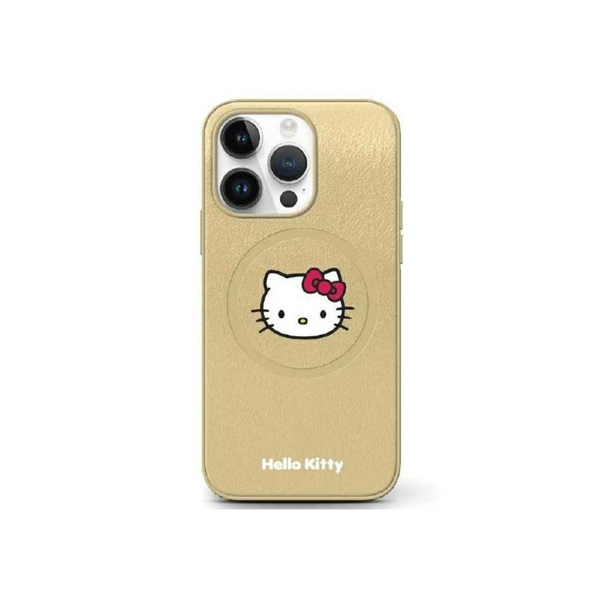 Hello Kitty HKHMP14LPGHCKD iPhone 14 Pro 6.1" złoty|gold hardcas – 2