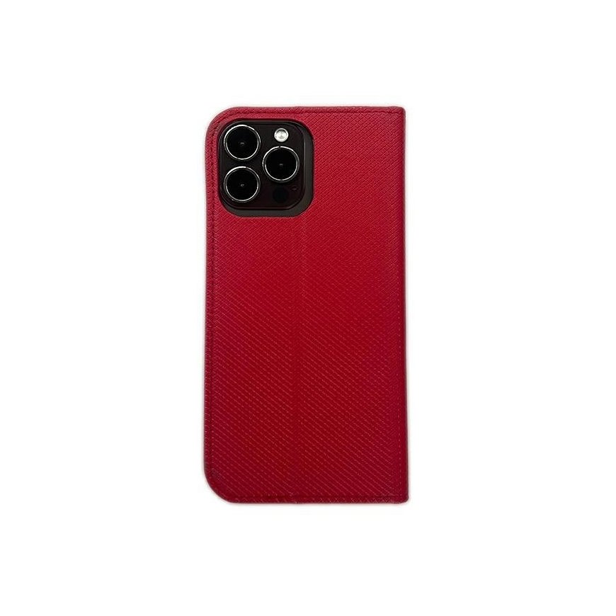 Etui Smart Magnet book iPhone 15 6,1" czerwony|red – 2
