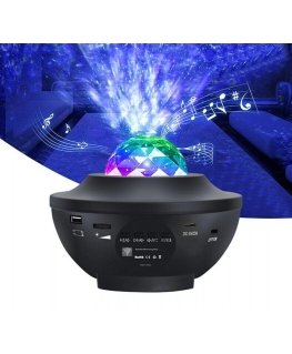 Fusion V3 disco lamp with remote control