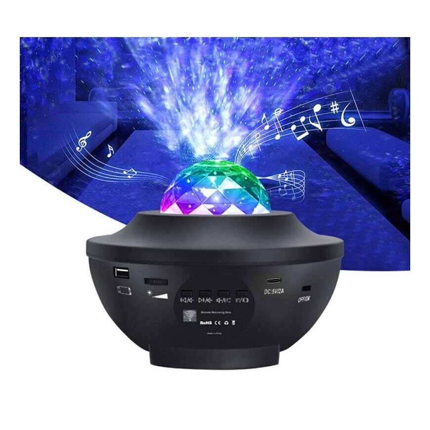 Fusion V3 disco lamp with remote control