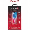 Swissten Full Face Tempered Glass for Apple iPhone 15 Swissten Full Face Tempered Glass for Apple iPhone 15