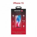 Swissten Full Face Tempered Glass for Apple iPhone 15 Swissten Full Face Tempered Glass for Apple iPhone 15