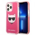 Karl Lagerfeld TPE Choupette Head Case for iPhone 13 Pro Fuchsia Karl Lagerfeld TPE Choupette Head Case for iPhone 13 Pro Fuchsia
