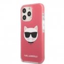 Karl Lagerfeld TPE Choupette Head Case for iPhone 13 Pro Fuchsia Karl Lagerfeld TPE Choupette Head Case for iPhone 13 Pro Fuchsia