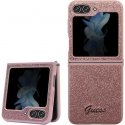 Guess GUHCZF5HGGSHP F731 Z Flip5 różowy|pink hardcase Glitter Sc Guess GUHCZF5HGGSHP F731 Z Flip5 różowy|pink hardcase Glitter Sc