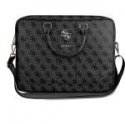 Guess PU Grained 4G Metal Logo Computer Bag 15|16" Black Guess PU Grained 4G Metal Logo Computer Bag 15|16" Black