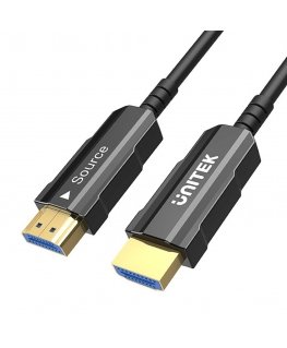 Unitek Kabel optyczny HDMI 2.0 AOC 4K 60Hz 50 m