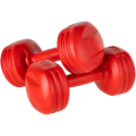 Set of bituminous dumbbells 20kg (2x1kg + 2x2kg + 2x3kg + 2x4kg), REBEL ACTIVE Set of bituminous dumbbells 20kg (2x1kg + 2x2kg + 2x3kg + 2x4kg), REBEL ACTIVE