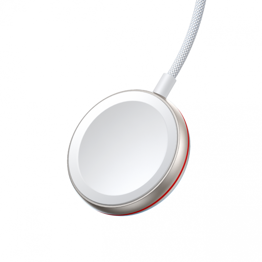 Joyroom cable with inductive charger for Apple Watch 1.2m white – 2