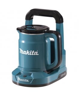 Makita DKT360Z vedenkeitin 0,8 L Musta, Sininen