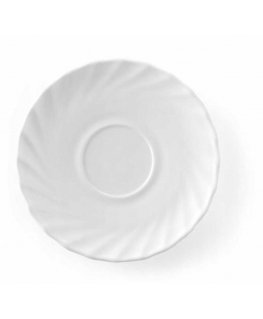 Arcoroc TRIANON coffee and tea cup saucer 220ml, set 6 pcs. - Hendy D6925