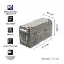 Qoltec 53068 AGM akumulators | 12V | 150Ah | maks. 2250A Qoltec 53068 AGM akumulators | 12V | 150Ah | maks. 2250A