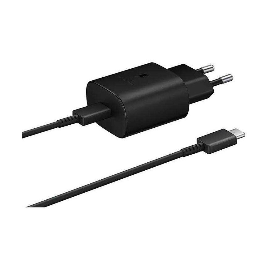 EP-TA800EBE + EP-DA705BBE Samsung 25W Travel Charger + USB-C|USB – 2