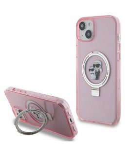 Karl Lagerfeld KLHMP15MHMRSKCP iPhone 15 Plus 6.7" różowy|pink h