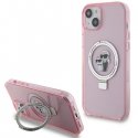 Karl Lagerfeld KLHMP15MHMRSKCP iPhone 15 Plus 6.7" różowy|pink h